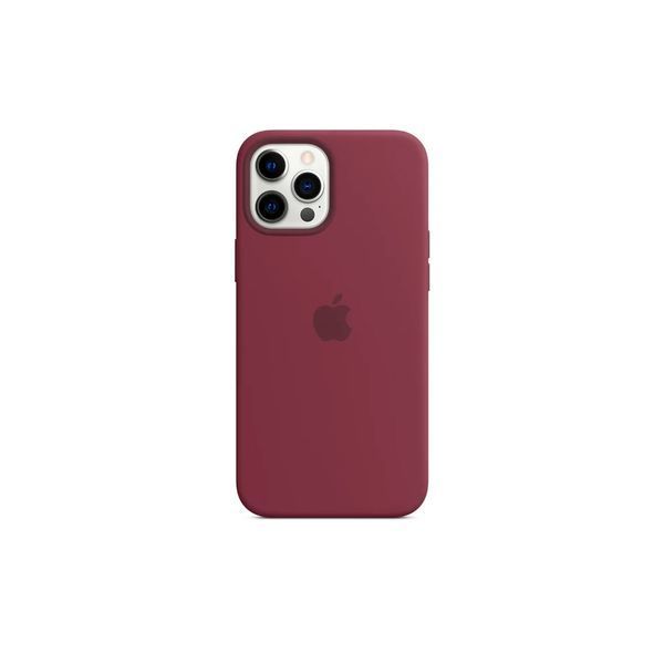 Чохол Apple iPhone 12 Pro Max Silicone Case HC (Plum) 1432        фото