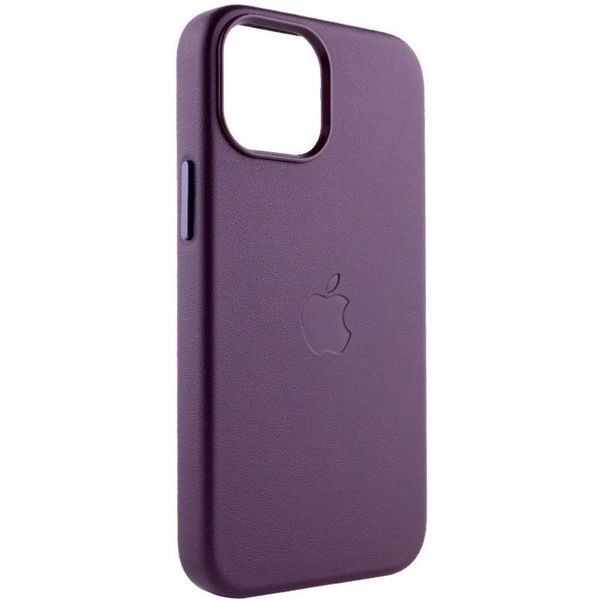 Чохол Apple iPhone 13 Pro Max Leather Case HC (Dark Cherry) 3876        фото