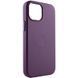 Чохол Apple iPhone 13 Pro Max Leather Case HC (Dark Cherry) 3876        фото 2
