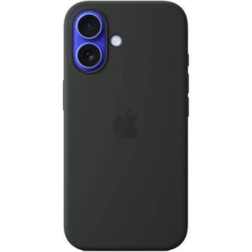 Чохол Apple iPhone 16 Plus Silicone Case HC (Black) 4596        фото