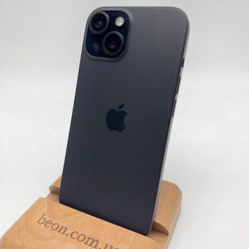 iPhone 15 128GB Black б/у e-sim @ 5574        фото