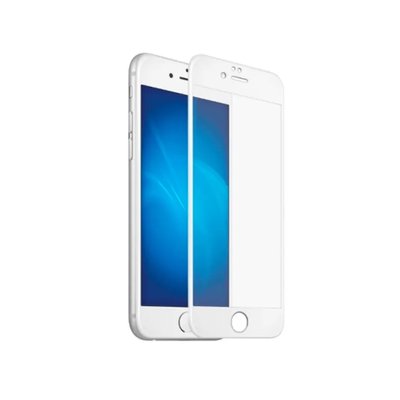 Скло 6D iPhone 6/6s MonsterX (White) 1291        фото