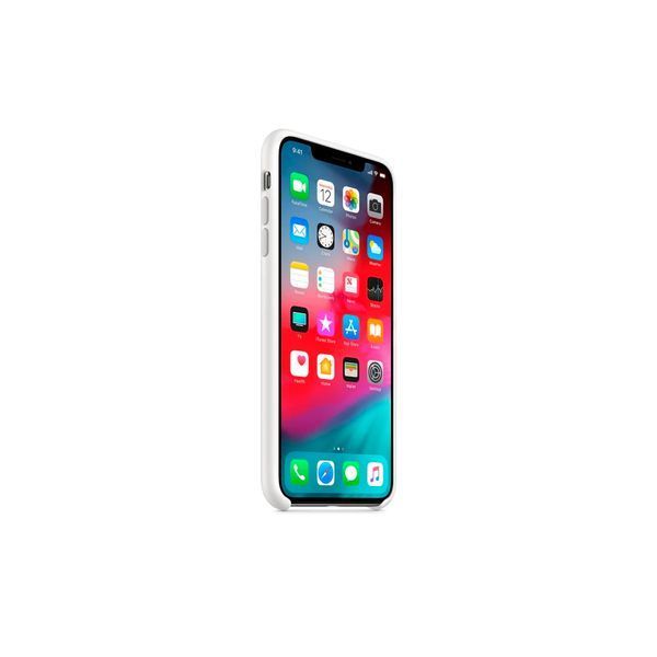 Чохол Apple iPhone Xs Max Silicone Case HC (White) 1637        фото