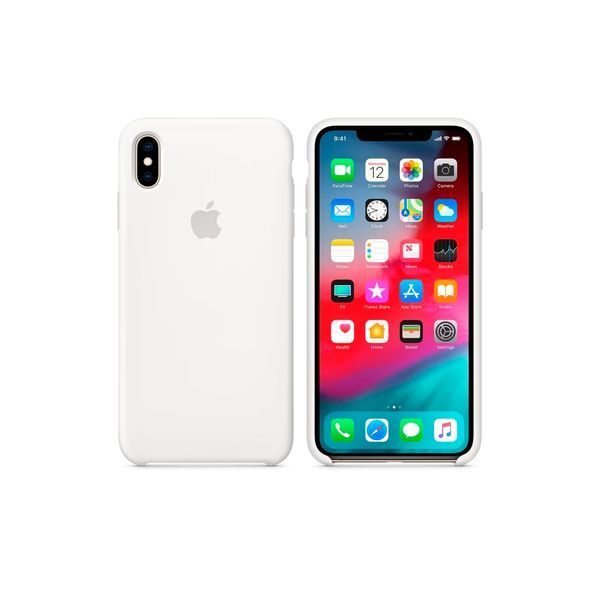 Чохол Apple iPhone Xs Max Silicone Case HC (White) 1637        фото