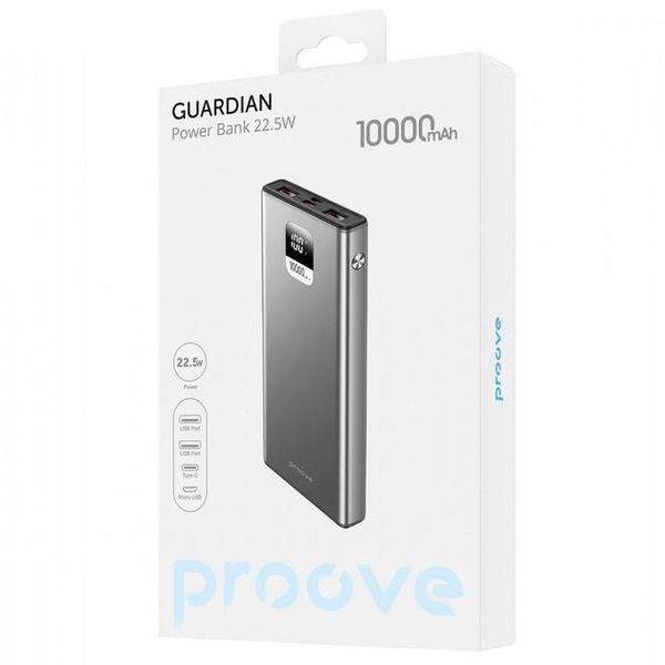 Портативна Батарея Proove Guardian 22.5W 10000mAh 5235        фото