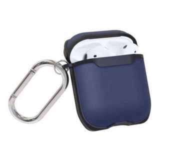 Чохол WiWU Protect Case AirPods (Black Blue) 1348        фото