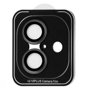 Захисне скло для камери iPhone 16/16 Plus (black) Proove 5059        фото