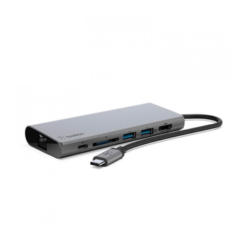 Адаптер Belkin USB-C Multimedia Hub F4U092btSGY 1231        фото