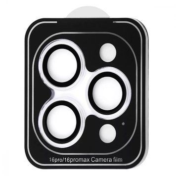 Захисне скло для камери iPhone 16 Pro/16 Pro Max (white titanium) Proove 5060        фото