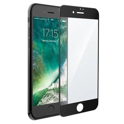 Скло 6D iPhone 7/8 Plus MonsterX (Black) 1294        фото