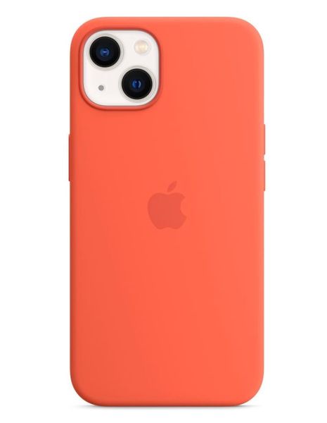 Чохол Apple iPhone 13 Silicone Case HC (Nectarine) 1500        фото