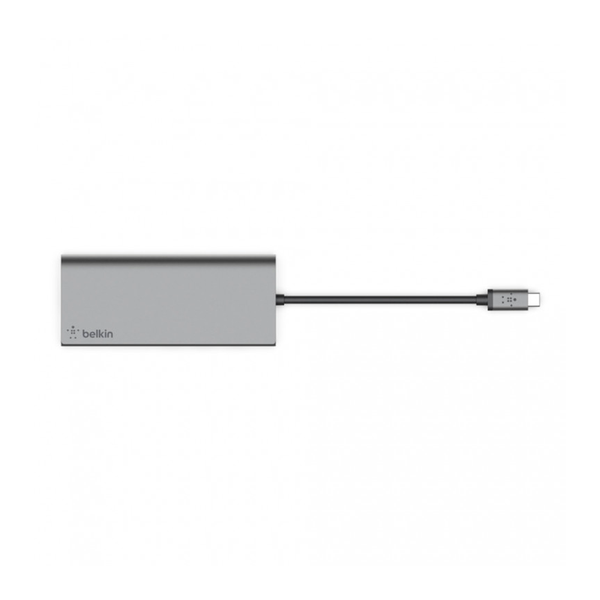 Адаптер Belkin USB-C Multimedia Hub F4U092btSGY 1231        фото