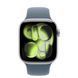 Apple Watch Series 11 GPS, 42mm Silver Aluminum Case with Anchor Blue Sport Band (S/M) 5529        фото 2