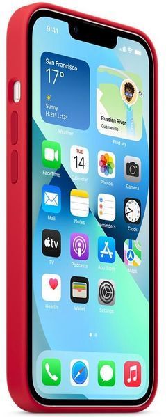Чохол Apple iPhone 13 Silicone Case HC (RED) 1501        фото