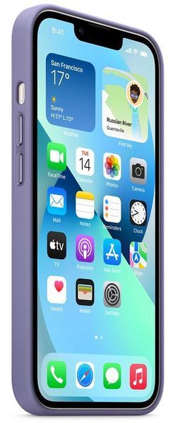 Чохол Apple iPhone 13 Leather Case HC (Wisteria) 1452        фото