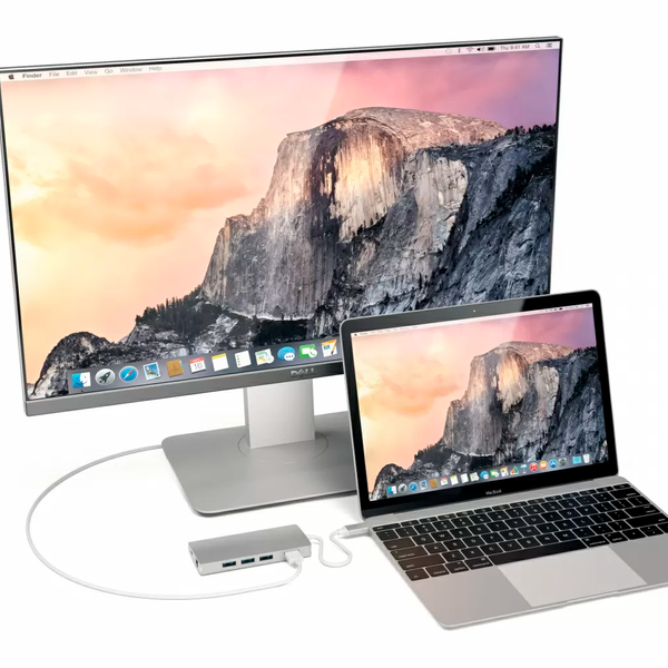 Адаптер Satechi Multi-Port Adapter 4K with Ethernet V2 (Silver) ST-TCMA2S 1233        фото