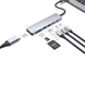 Type-C-Хаб Proove Iron Link 7 in 1 (2*Type-C + 2*USB3.0 + HDMI + SD/TF) 4846        фото 2
