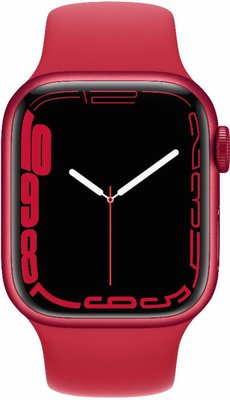 Apple Watch Series 7 41mm GPS (PRODUCT) RED Aluminum Case With PRODUCT RED Sport Band (MKN23) MKN23 фото