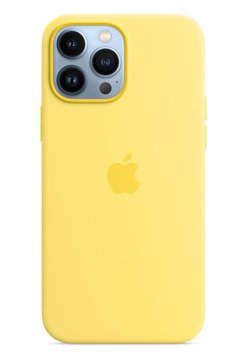 Чохол Apple iPhone 13 Pro Max Silicone Case HC (Lemon Zest) 1476        фото