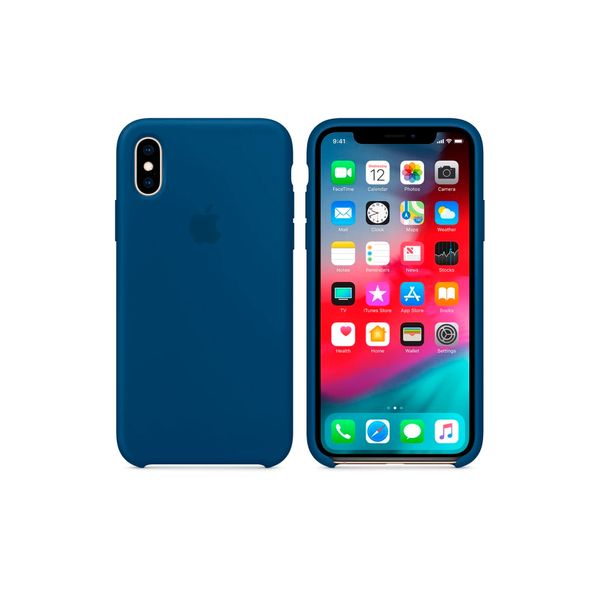 Чохол Apple iPhone X/Xs Silicone Case HC (Blue Horizon) 1584        фото