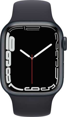 Apple Watch Series 7 41mm GPS Midnight Aluminum Case With Midnight