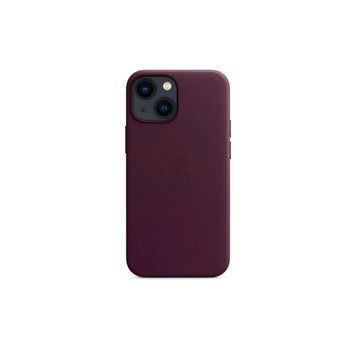 Чохол Apple iPhone 13 Mini Leather Case HC (Dark Cherry) 1453        фото