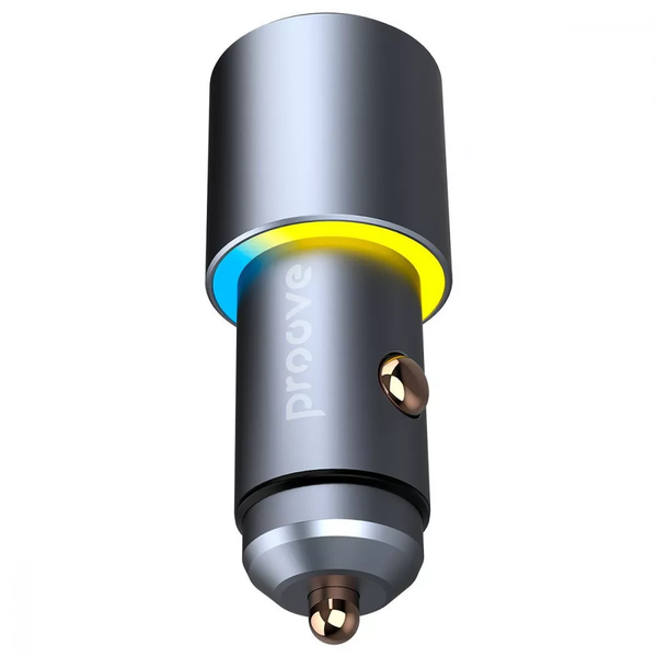 Автомобільний Зарядний Пристрій Proove Double Energy 50W (Type-C + Type-C) 4843        фото
