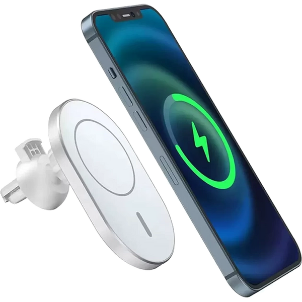 Автотримач Wiwu CH-306 Liberator Wireless Charger with MagSafe 15w (White) 3290        фото