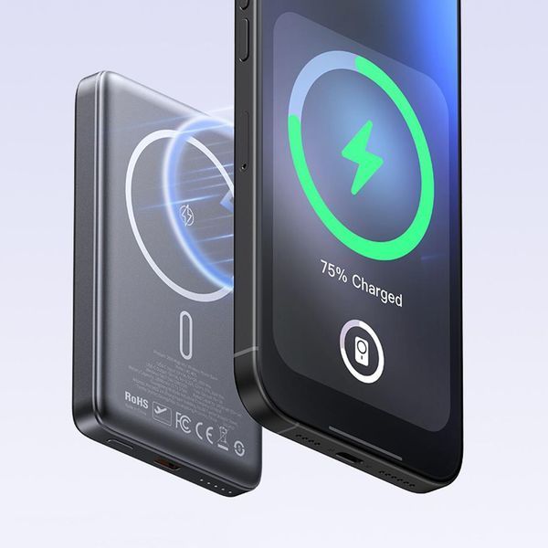 PowerBank Mcdodo Magnetic Metal Ultra-Thin Wireless Charger 10000mAh 20W 5341        фото