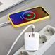 Мережевий зарядний пристрій Baseus Compact Quick Charger 20W QC+ PD (1Type-C + 1USB) white 5102        фото 4