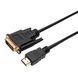 Перехідник HDMI to DVI 1236        фото 1