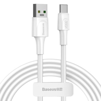 Кабель Baseus Mini White Cable USB for USB-C 1m 1155        фото
