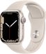 Apple Watch Series 7 45mm GPS Starlight Aluminum Case With Starlight Sport Band (MKN63) MKN63 фото 2