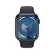Apple Watch Series 9 45mm Midnight Aluminum Case with Midnight Sport Band M/L (MR9A3) MR9A3 фото 2