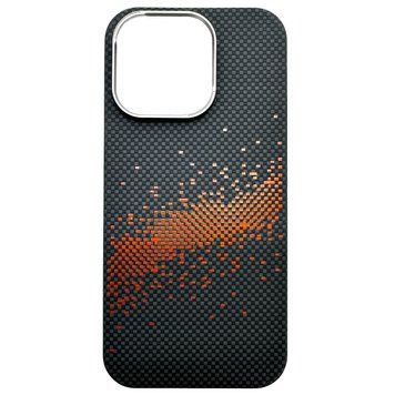 Карбоновий чохол для iPhone 16 Pro (Black) 5149        фото