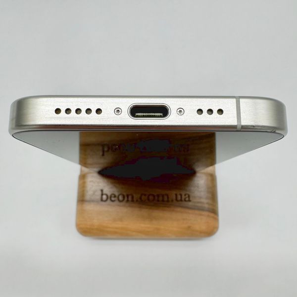 iPhone 15 Pro 128GB Natural Titanium б/у 5436        фото