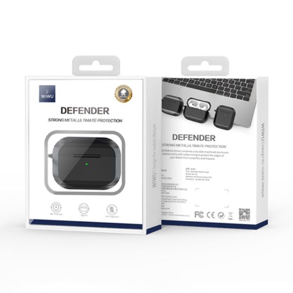 Чохол WiWU Defender for AirPods Pro 2 (Black) 3293        фото