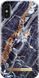 Чохол Apple iPhone X/Xs iDeal of Sweden (Midnight Blue Marble) 1567        фото 1