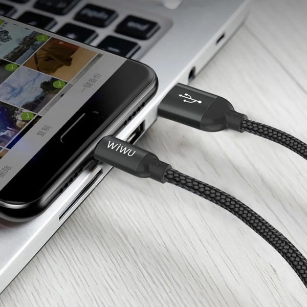 Кабель WIWU ATOM USB Cable to USB-C 1.2m YZ-104 1161        фото