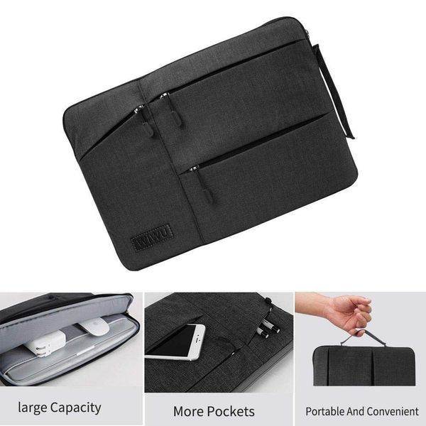 Сумка WiWU Pocket Sleeve для MacBook 15" (Black) 1711        фото