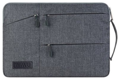 Сумка WiWU Pocket Sleeve для MacBook 15" (Gray) 1712        фото