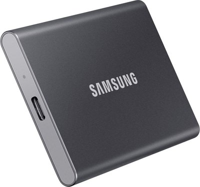Зовнішній SSD накопичувач Samsung Portable SSD T7 2TB Titan Gray 4265        фото