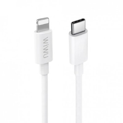 Кабель WIWU USB-C to Lightning 1,2m (White) G90 1164        фото