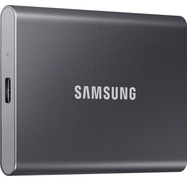 Зовнішній SSD накопичувач Samsung Portable SSD T7 2TB Titan Gray 4265        фото