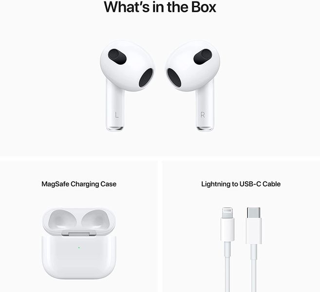 Apple AirPods 3 2021 MagSafe Charging Case (MME73) 01782 фото