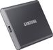 Зовнішній SSD накопичувач Samsung Portable SSD T7 2TB Titan Gray 4265        фото 1