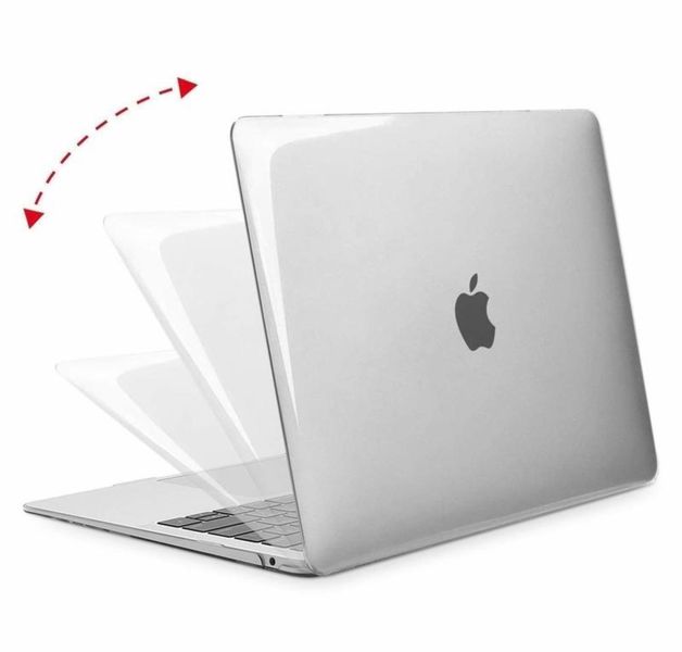 Накладка HardShell для MacBook Air 13" 2018 A1932 (Clear) 1662        фото