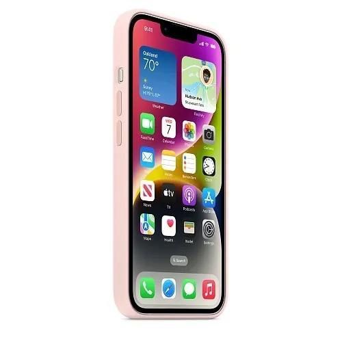 Чохол Apple iPhone 14 Silicone Case HC (Chalk Pink) 3892        фото