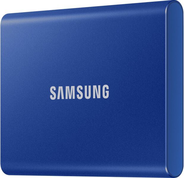 Зовнішній SSD накопичувач Samsung Portable SSD T7 500GB Indigo Blue 4266        фото