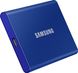 Зовнішній SSD накопичувач Samsung Portable SSD T7 500GB Indigo Blue 4266        фото 1